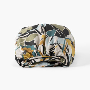Fitted sheet cotton percale Neo ficelle floral