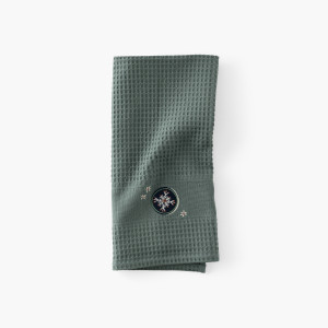 Sweet fir green cotton kitchen towel