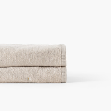 Drap de bain coton Zéphire dune marguerite