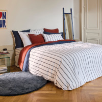 Duvet Cover Neo Cotton Navy Stripe