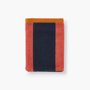 Double-sided cotton flannel Orine navy