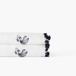 Towel DEMILUNE White