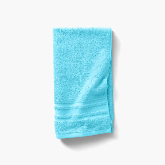 Lola II turquoise cotton towel