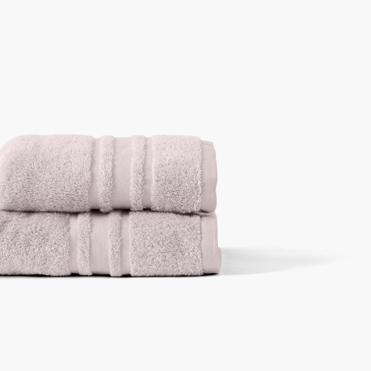 Lola II Cotton Hand Towel in Nude