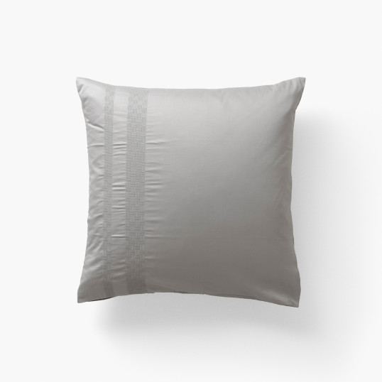 Titanium cotton satin square pillowcase