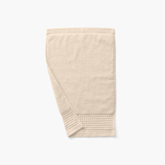 Natural Source organic cotton bouclette guest towel