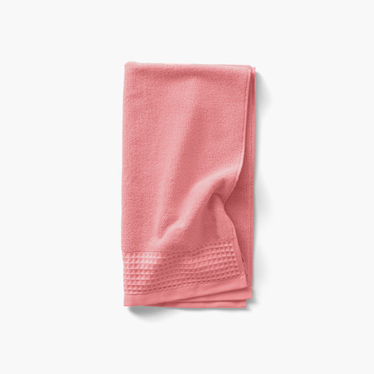Source Organic Terry Cotton Hand Towel in Petal
