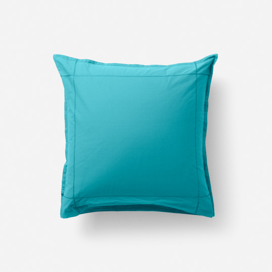 Neo canard cotton percale square pillowcase