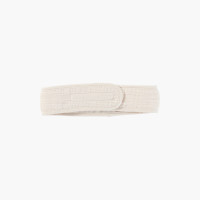 Natural organic cotton and cotton gauze headband
