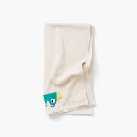 Serviette de toilette bouclette de coton Crocoful