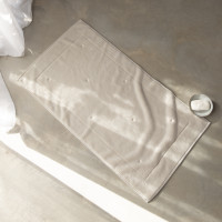 Tapis de bain coton Zéphire dune marguerite