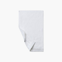 Cotton and bamboo viscose guest towel Ephelia white