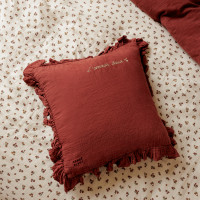 Cushion cover Zabelia Mahogany