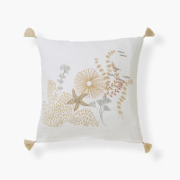 Housse de coussin gaze de coton Calanca
