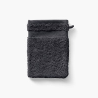 Lola II slate cotton washcloth