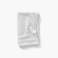 Serviette invité coton Lola II blanc