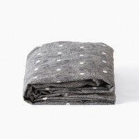 Fitted sheet pure washed cotton Eclipse