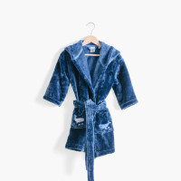 Océanos Children's Fleece Hooded Dressing Gown
