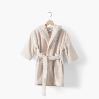 Children's organic cotton bathrobe Natural welcome