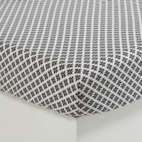 Drap housse percale de coton Tiles