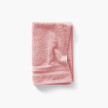 Serviette invité coton Lola II rose tendre