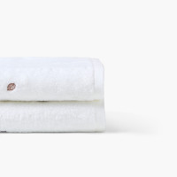 Serviette de toilette coton et viscose de bambou Equinoxe II blanc