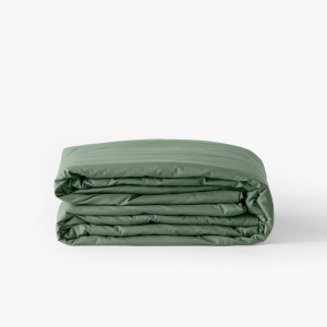 Housse de couette enfant percale de coton Neo thym
