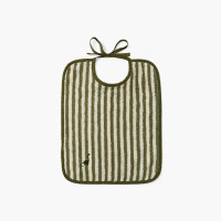 Elie khaki cotton bib