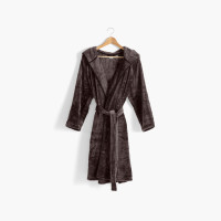 Gaspard hooded fleece dressing gown for teenagers