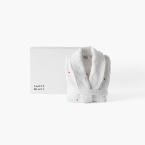 Le coffret peignoir cœurs
