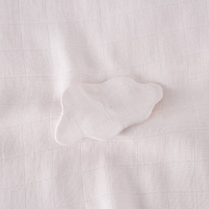 Doudou enfant coton bio Trésor nude
