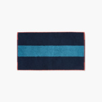Tapis de bain coton double face Orine marine