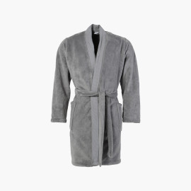 Men jacket grey kimono collar Grizzli