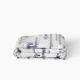 Simones cotton percale fitted sheet