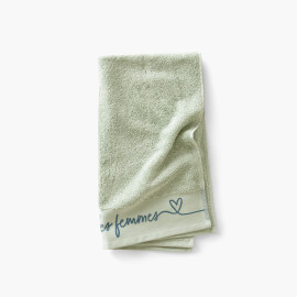 Simones eucalyptus cotton terry bath towel