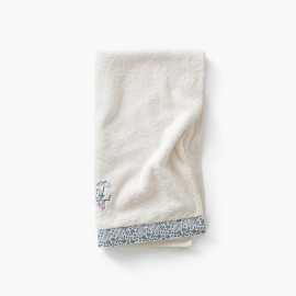 Dandine ivory organic cotton towel