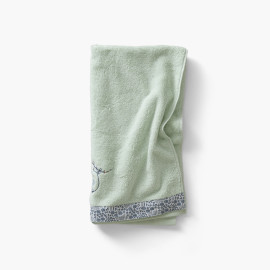 Dandine water green organic cotton towel