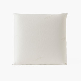 Sérénité square pillow with memory foam insert
