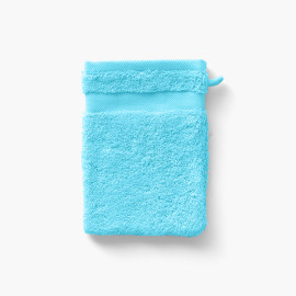 Gant de toilette coton Lola II turquoise