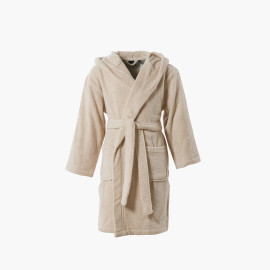Children&apos;s organic cotton terry bathrobe Natural Cocoon