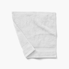 Lola II Cotton Washcloth in White