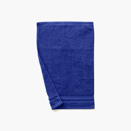 Lola II cobalt cotton guest towel