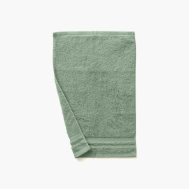Lola II sage cotton guest towel