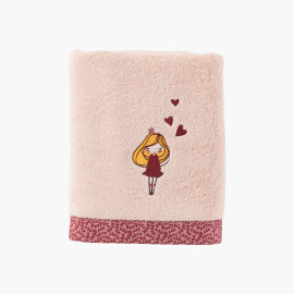 Towel organic cotton Dessine blush