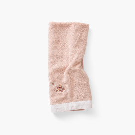 Illumine old pink organic cotton bath towel