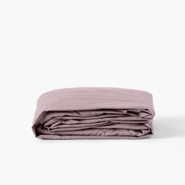 Fitted sheet percale cotton off-the-rib Neo poudre