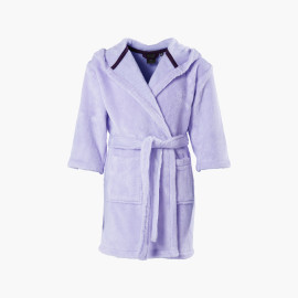 Anouchka parma fleece hooded children&apos;s dressing gown