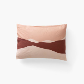 Safi cotton percale rectangular pillowcase