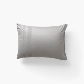 Titanium cotton satin rectangular pillowcase