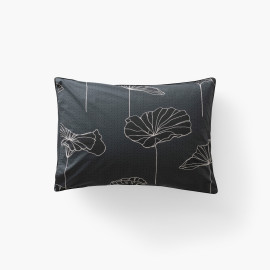 Lotus cotton rectangular pillowcase